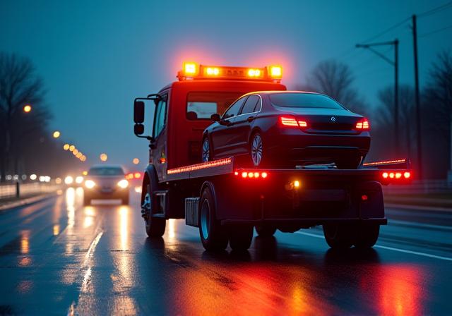 Emergency car towing service in Manchester